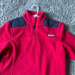 Fleece vineyard vines quarter zip